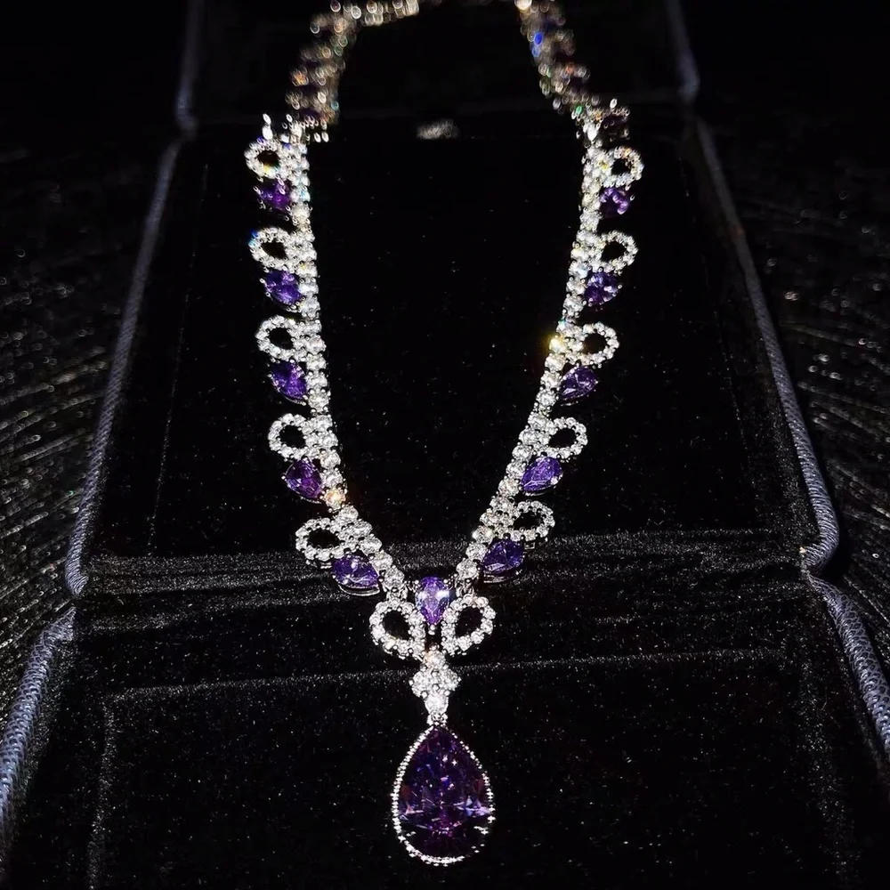 Custom Jewelry “Tears of the Ocean” Necklace